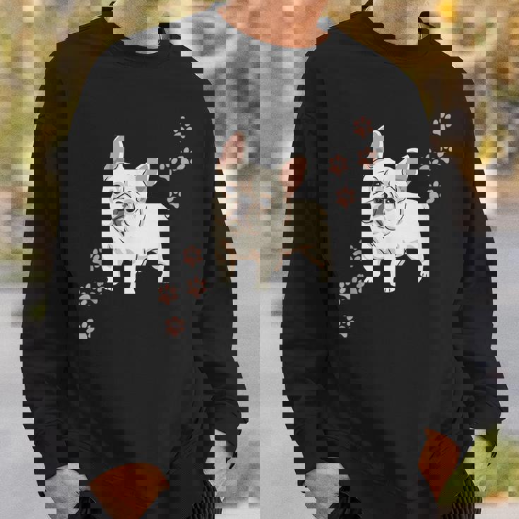 犬のプリントとフレンチブルドッグのグラフィック フレンチブルドッグ スウェットシャツ 彼への贈り物