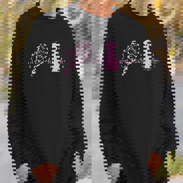 犬好き テニスプレーヤー コーチ 犬 スポーツ テニス 犬 スウェットシャツ 彼への贈り物