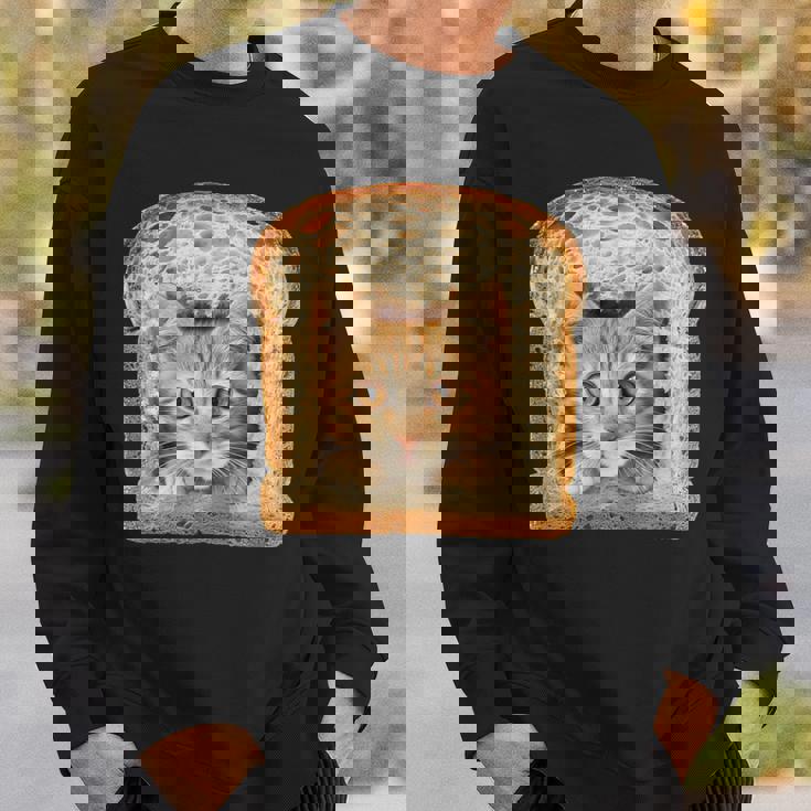 猫好きのペットのための面白い猫のグラフィックtシャツ Mewow スウェットシャツ 彼への贈り物