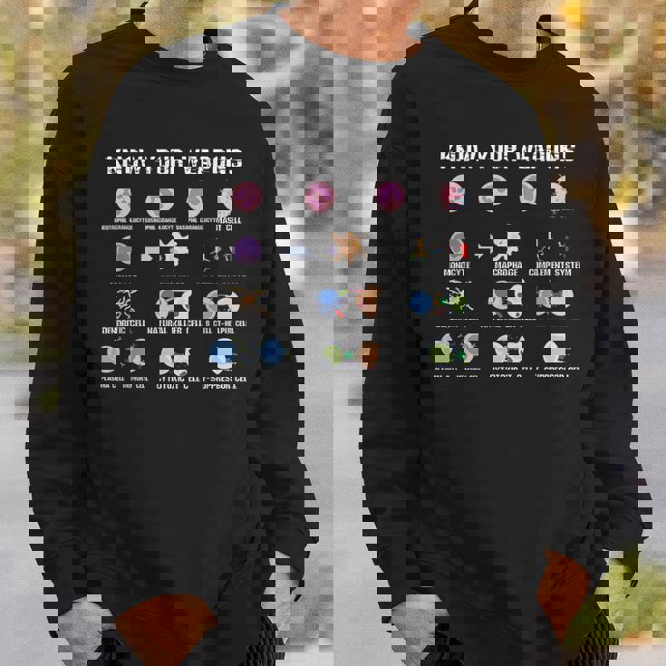 生物微生物学シャツ ウイルス遺伝子酵素ギフトアイデア スウェットシャツ 彼への贈り物