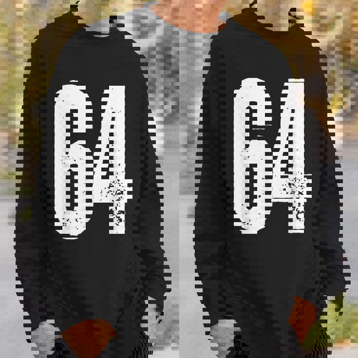 番号 64 スウェットシャツ 彼への贈り物