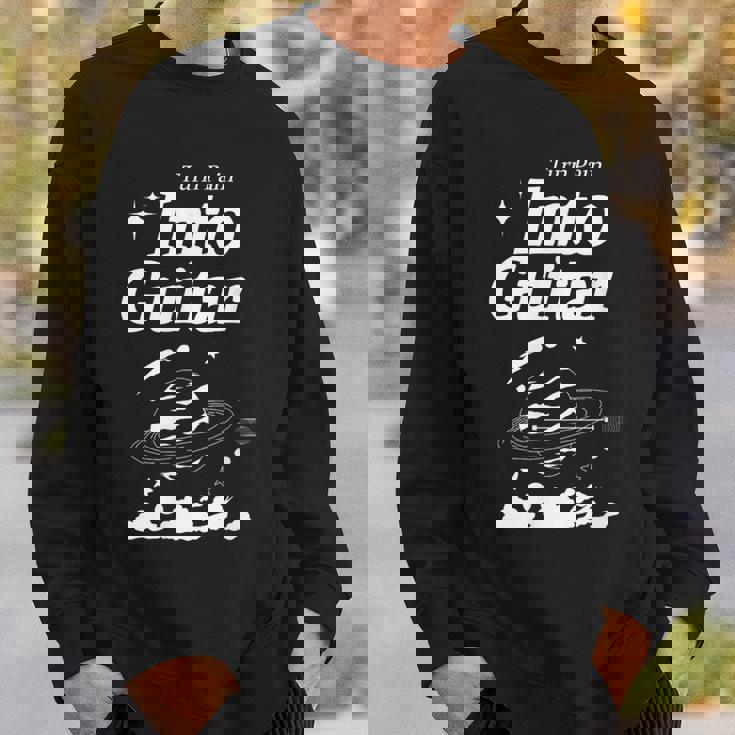 痛みをギターに変える スウェットシャツ 彼への贈り物