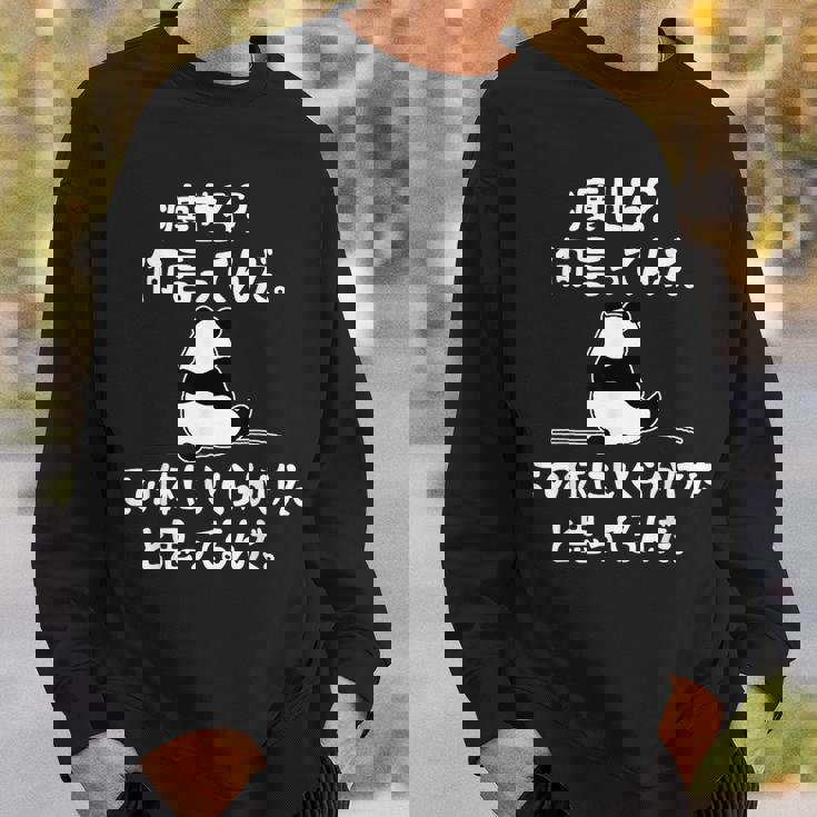 痩せろ？ 何言ってんだ。この体にいくらかけたと思ってるんだ。面白い ギャグ-ジョーク スウェットシャツ 彼への贈り物