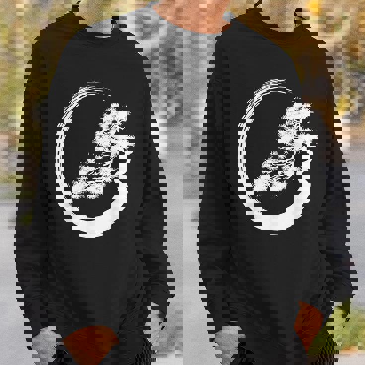 盆栽 木 和 デザイン 盆栽 ミニマリスト 木 恋人 スウェットシャツ 彼への贈り物