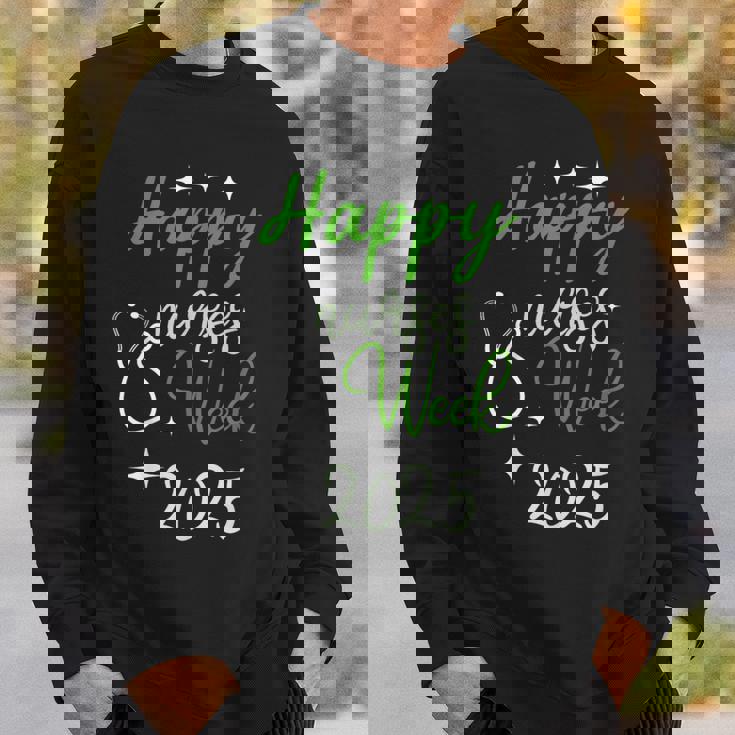 看護師感謝週間-ハッピーナショナルナースウィーク2025 スウェットシャツ 彼への贈り物