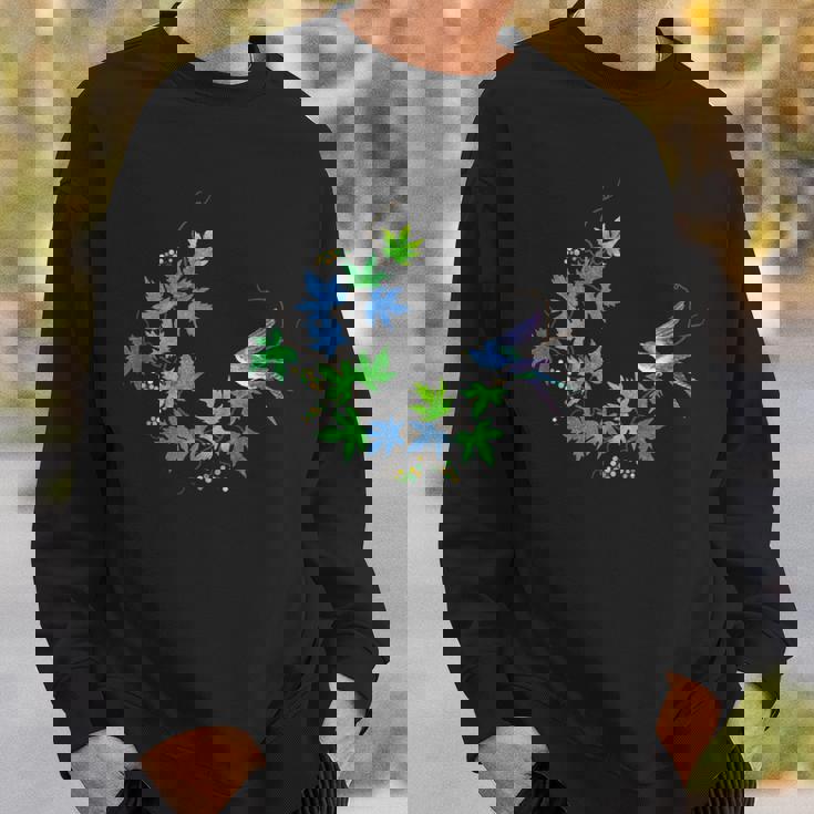 碧い楓 碧い鳥 スウェットシャツ 彼への贈り物