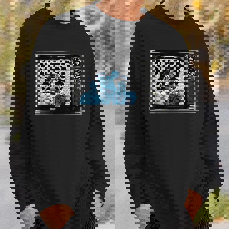 私たちのお気に入りの1980年代映画「Sleep They Live」からの引用 スウェットシャツ 彼への贈り物