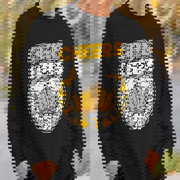 私の51歳に乾杯とビールビールメン51歳の誕生日 スウェットシャツ 彼への贈り物