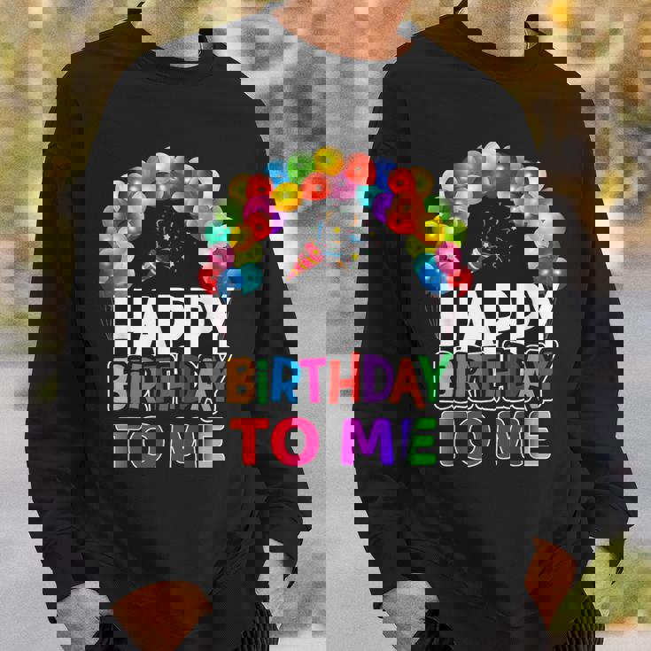 私の誕生日です私にお誕生日おめでとう スウェットシャツ 彼への贈り物