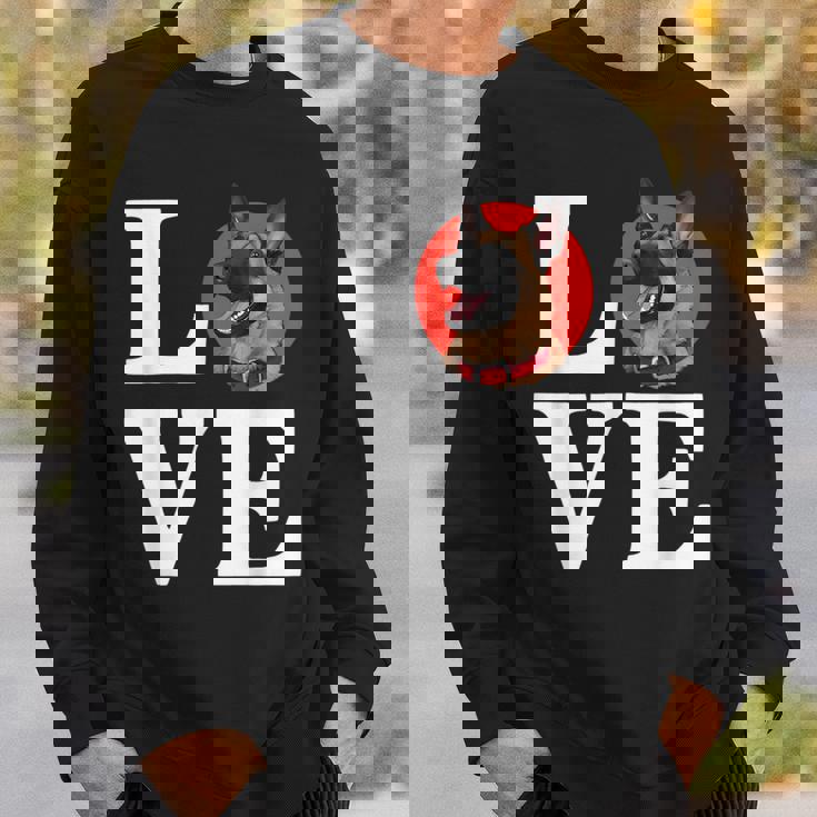 私はベルギーのマリノア子犬愛好家が大好きです スウェットシャツ 彼への贈り物