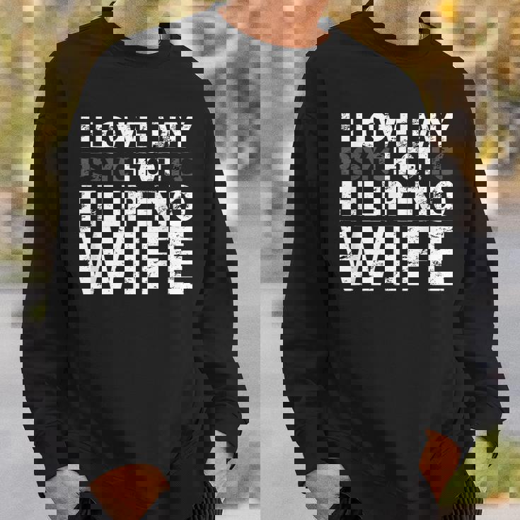 私は私の熱いフィリピン人の妻が大好きです-面白いフィリピン スウェットシャツ 彼への贈り物