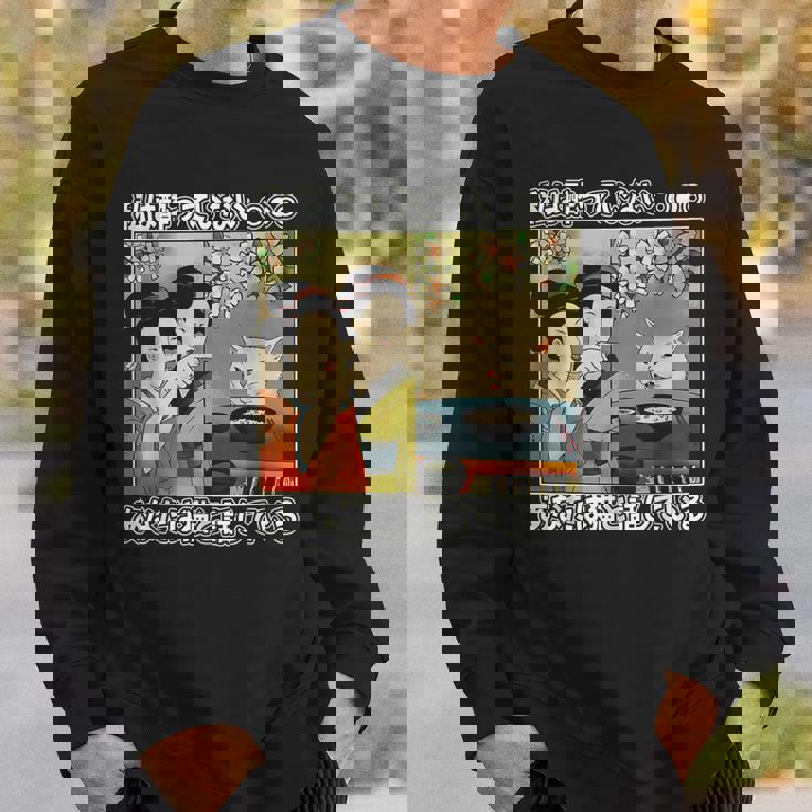 私は酔っていません あなたは猫と話しています スウェットシャツ 彼への贈り物