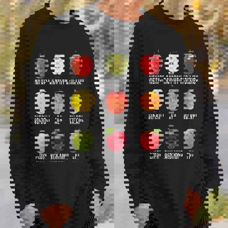 秋のリンゴ狩りアップルオーチャード ボーホー ファームフェッシュ スウェットシャツ 彼への贈り物