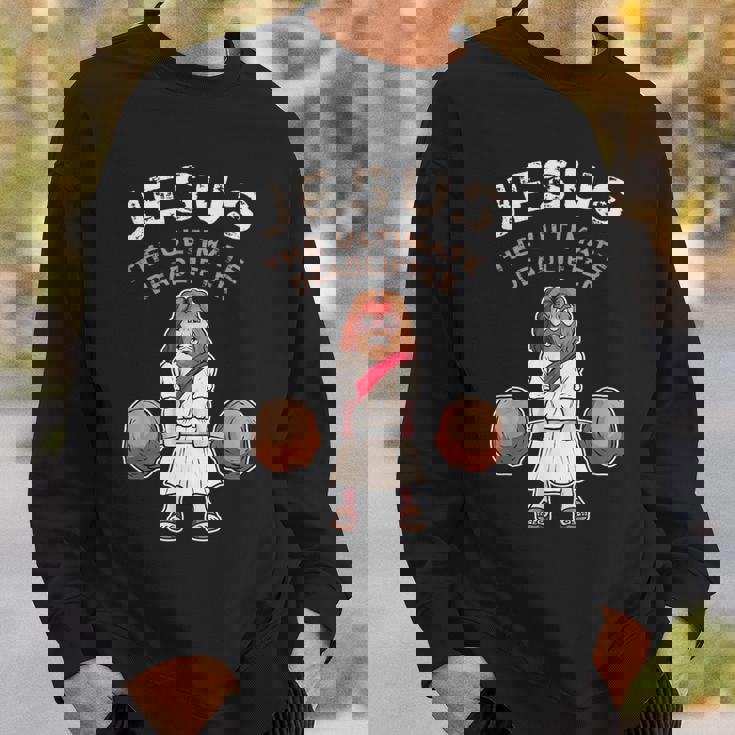 究極のデッドリフターのイエス 面白いイエス デッドリフト スウェットシャツ 彼への贈り物