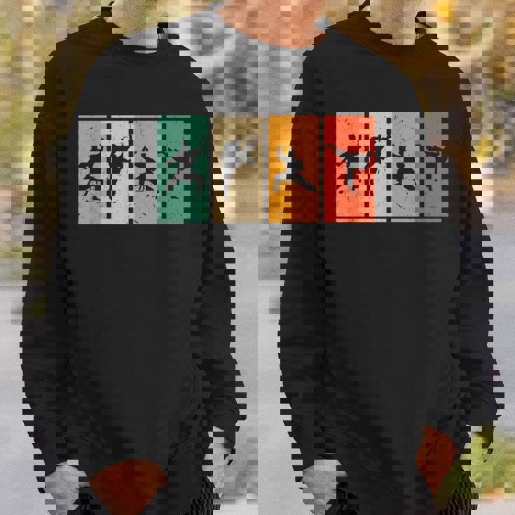 空手戦闘機シルエット空手 スウェットシャツ 彼への贈り物