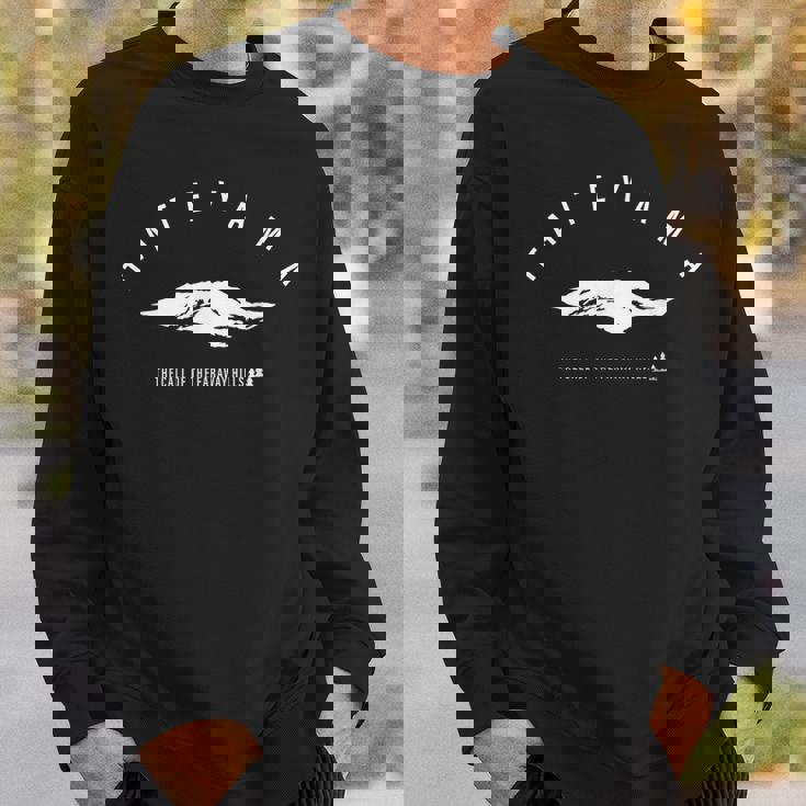 立山 天と地が出会う日本の神聖な アルパイン パラダイス スウェットシャツ 彼への贈り物