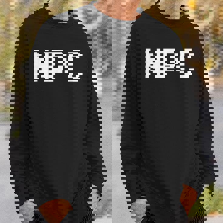 素晴らしいビデオゲーム-面白いnpc-オールドゲーマー スウェットシャツ 彼への贈り物