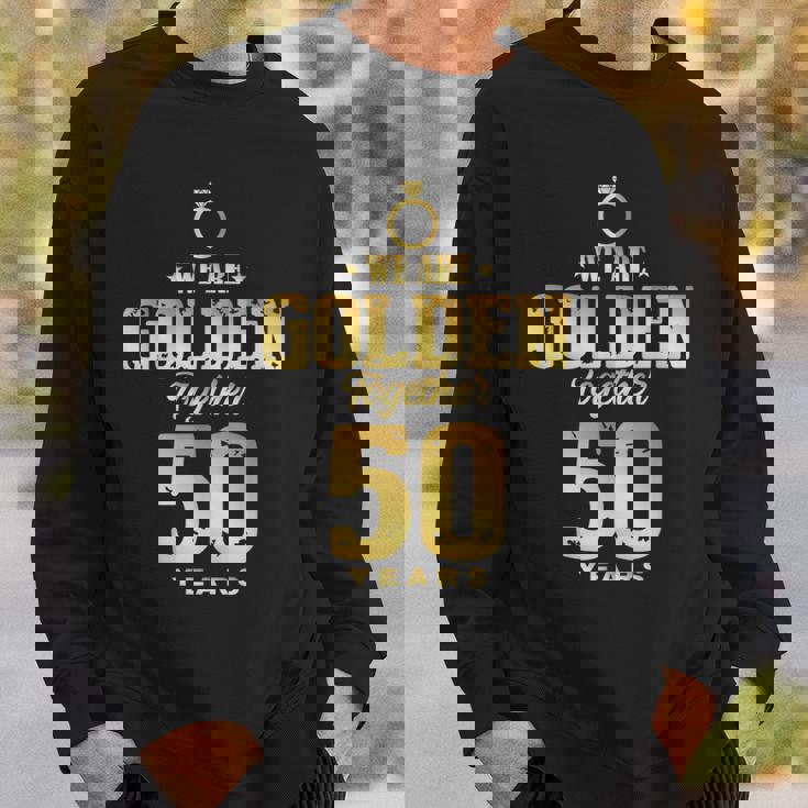 結婚50周年 ロマンチック カップル 結婚 50歳 スウェットシャツ 彼への贈り物