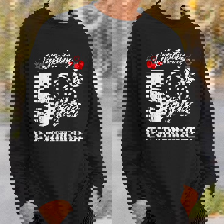 結婚5周年記念マッチング・ギフト スウェットシャツ 彼への贈り物