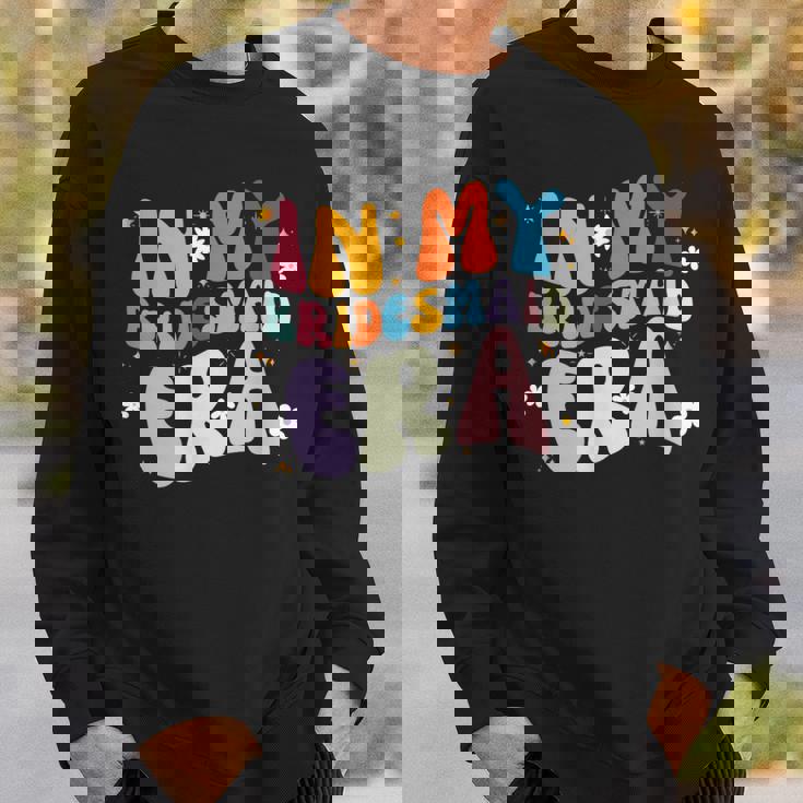 結婚式の日バチェロレッテパーティー面白い ブライドメイド時代 スウェットシャツ 彼への贈り物