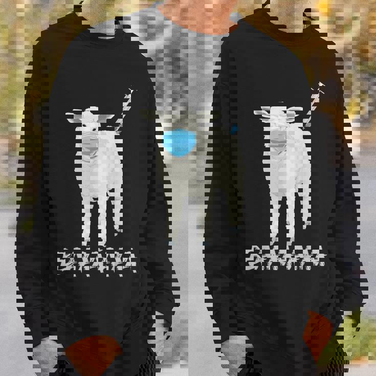 羊または羊 ワクチン防止マスク スウェットシャツ 彼への贈り物