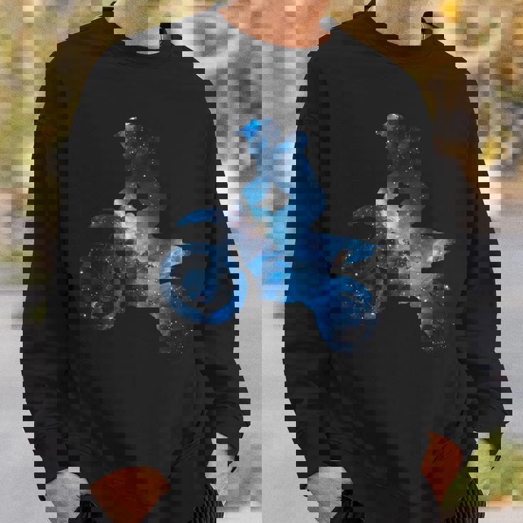 美的シルエット星宇宙スタントアートギャラクシーモトクロス スウェットシャツ 彼への贈り物