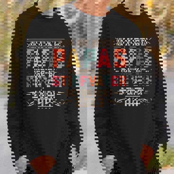 メンズ 義父ボーナスベイターには最高のパパスだけ スウェットシャツ 彼への贈り物