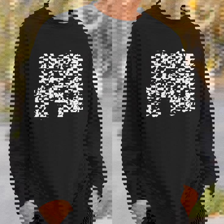 老眼鏡のユーモア スウェットシャツ 彼への贈り物