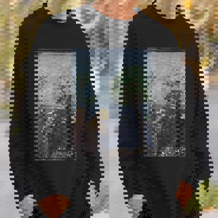 聖フランシスコ 鳥への説教 ジョット作 1299 スウェットシャツ 彼への贈り物