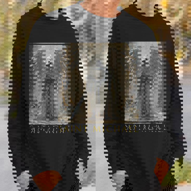 聖ミカエル 大天使 スウェットシャツ 彼への贈り物