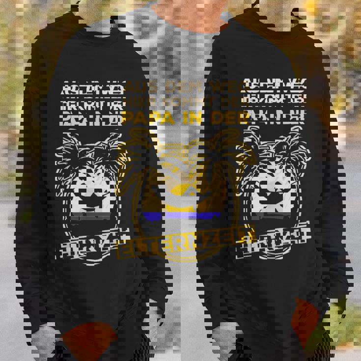 メンズ 育児休暇 父親 育児休暇中のお父さん スウェットシャツ 彼への贈り物