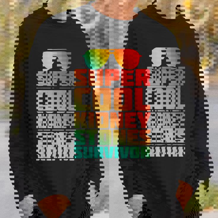 腎臓結石 尿路結石症 サバイバー 回復 よく ユーモア スウェットシャツ 彼への贈り物