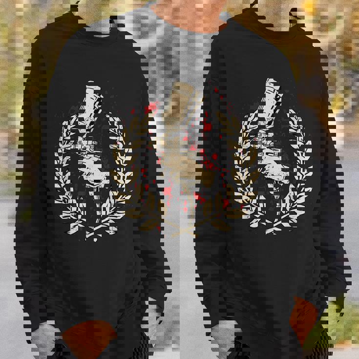 自動車 車 車両 スプレーガン 車体塗装機 スウェットシャツ 彼への贈り物