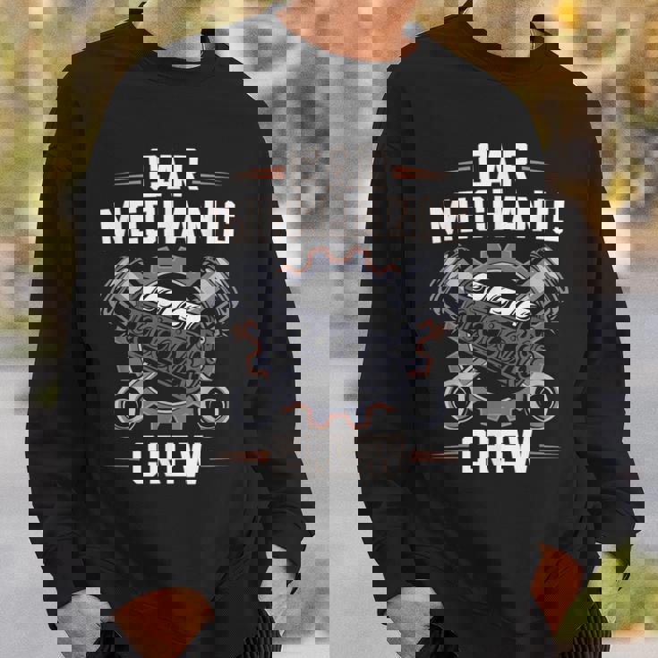 自動車整備士 クルー 普通車 整備士 スウェットシャツ 彼への贈り物