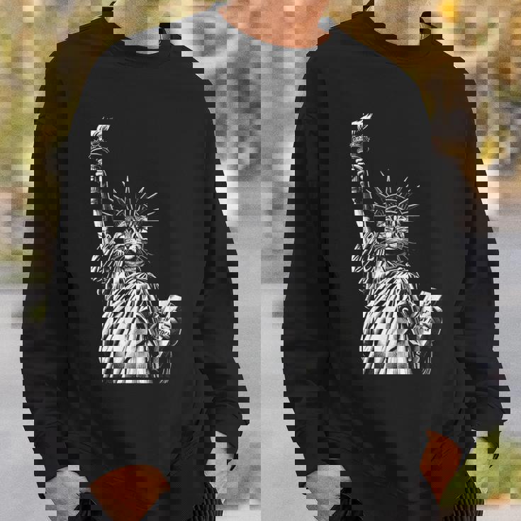 自由の女神猫 Nycプライド スウェットシャツ 彼への贈り物