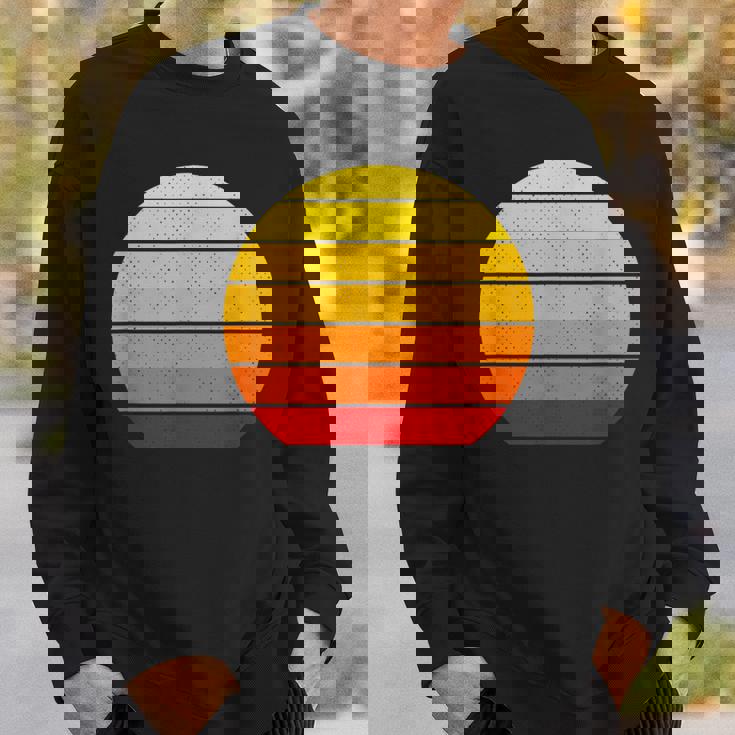 色の縞模様 スウェットシャツ 彼への贈り物