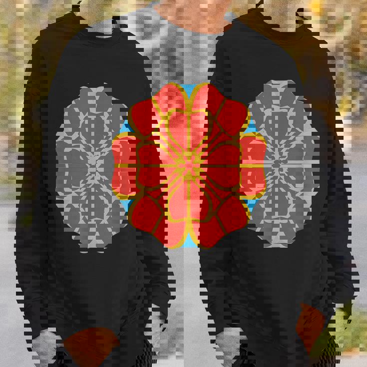 花笠花 琉球 沖縄 日本 琉球諸島 沖縄 スウェットシャツ 彼への贈り物