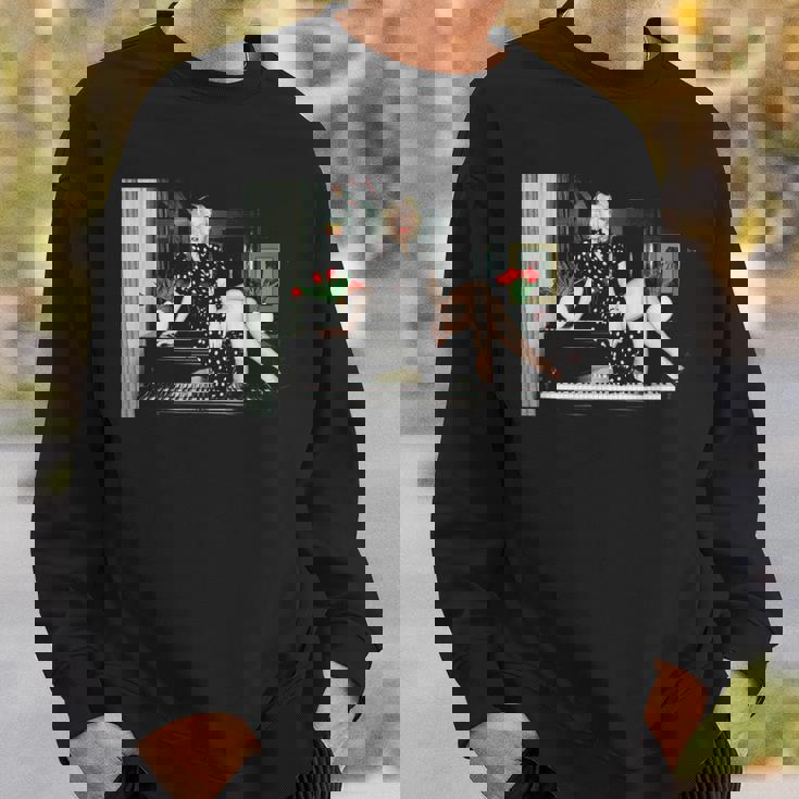 英国で歌手シンディ・ローパーがi Drove All Nightを宣伝 スウェットシャツ 彼への贈り物