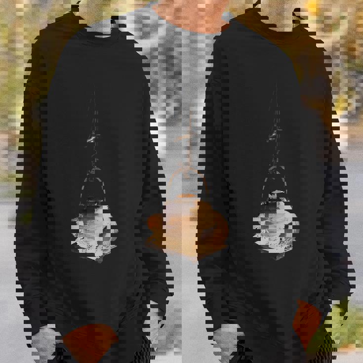 葛飾北斎作 たぬき スウェットシャツ 彼への贈り物