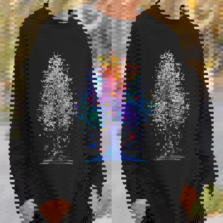 蝶の木の美学 蝶々 美しい美学 スウェットシャツ 彼への贈り物