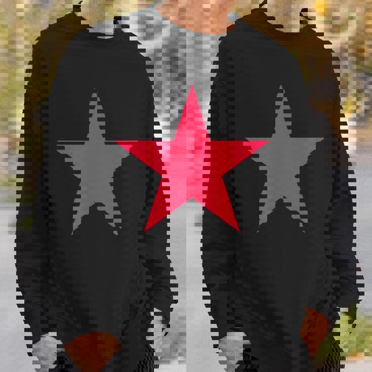 複数の色の風船ガムピンクの星 スウェットシャツ 彼への贈り物