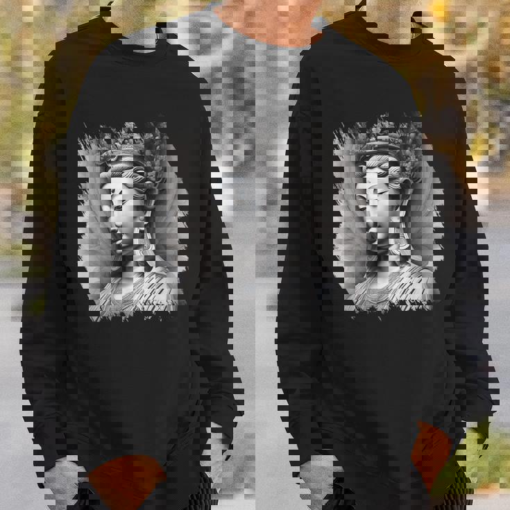 観音菩薩 仏教 仏教 スウェットシャツ 彼への贈り物