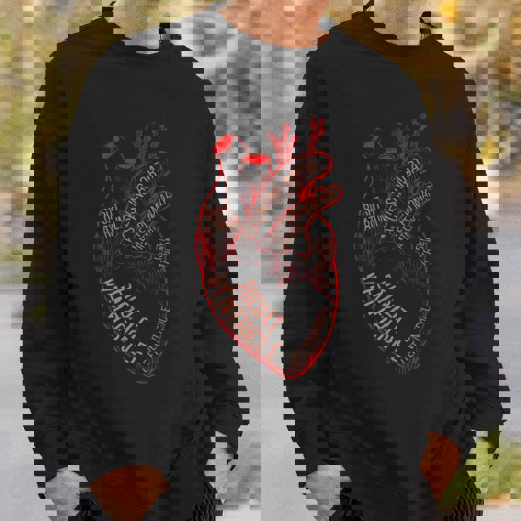 解剖学 心臓 心臓病 看護師 循環器専門医 心電図 循環器学 スウェットシャツ 彼への贈り物