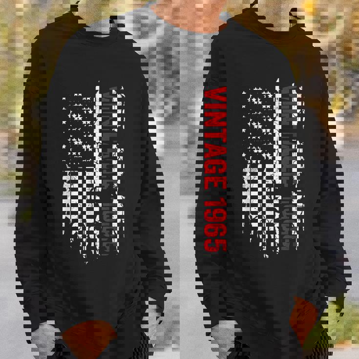 誕生日のためのアメリカ国旗誕生年 1965 スウェットシャツ 彼への贈り物