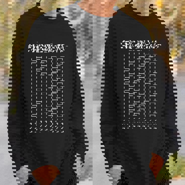 誰と遊ぼうかなー あみだくじの面白ネタ インコ あみだくじ ギャグ ジョーク インコ好き おもしろ スウェットシャツ 彼への贈り物