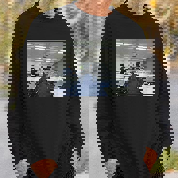 講演会のようす スウェットシャツ 彼への贈り物