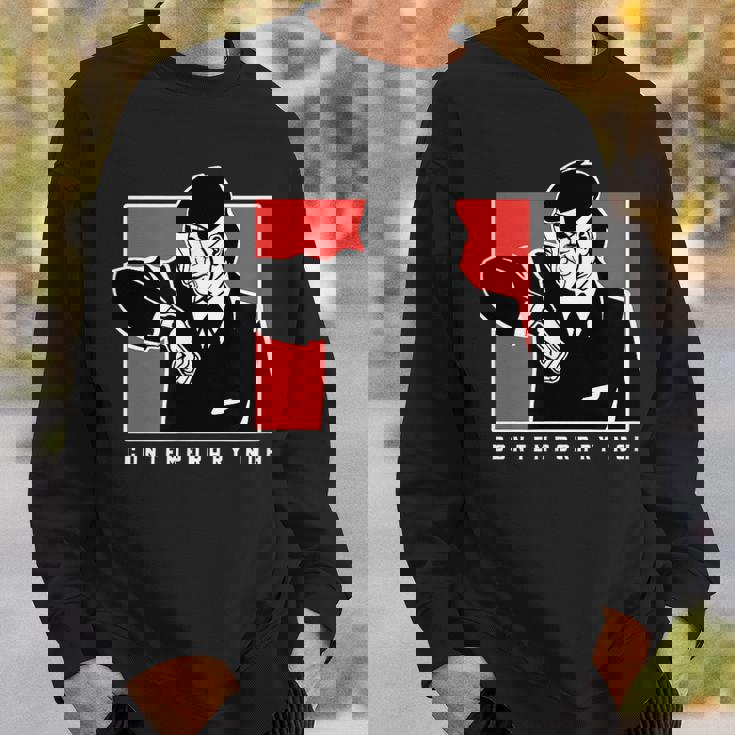 路上の能劇 伝統・現代美術 スウェットシャツ 彼への贈り物