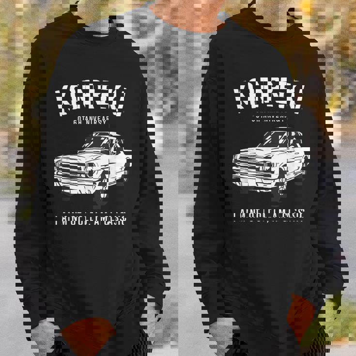 還暦祝い 車好き お父さん 男性 父の日 クラシックカー 60歳 I'm Not Old I'm Classic スウェットシャツ 彼への贈り物