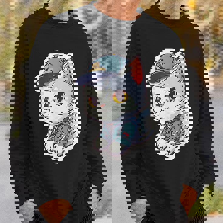 郵便配達員、Dps 配達員の猫を削除 スウェットシャツ 彼への贈り物