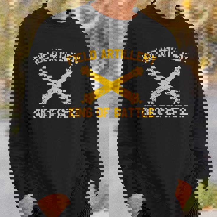 野戦砲 キングオブバトルブランチ記章 砲兵 スウェットシャツ 彼への贈り物